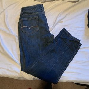 Straight leg jeans